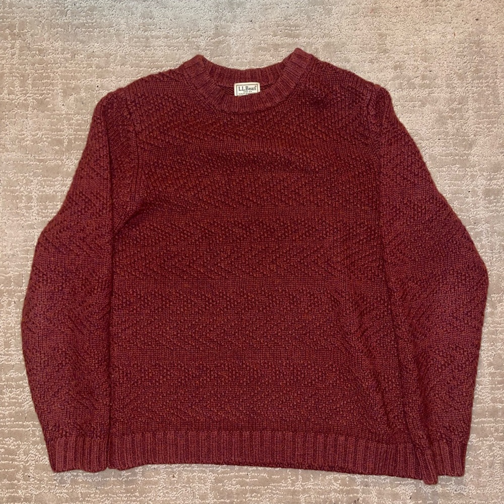 L.L. Bean Wool Sweater Men’s Medium